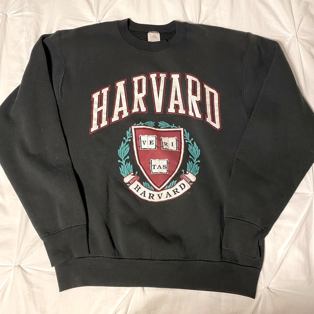 Vintage Harvard crew neck sweatshirt